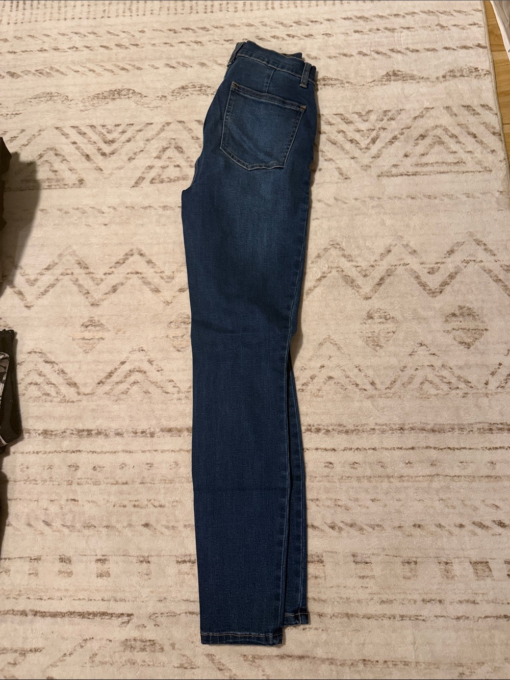 JustFab Women’s Dark Blue Slim Jeans